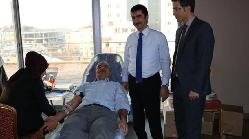 Orman B&ouml;lge M&uuml;d&uuml;rl&uuml;ğ&uuml; Personeli Kan Bağışında Bulundu