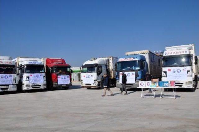 İhh Ve Kuveyt Kızılay&rsquo;Indan Haleplilere Yardım 1