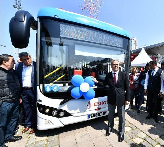 İlk Full Elektrikli Otobüsler Hizmete Girdi