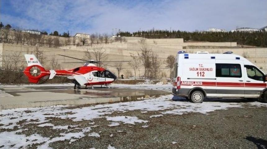 Hava Ambulansı Hamile Kadın İ&ccedil;in Havalandı