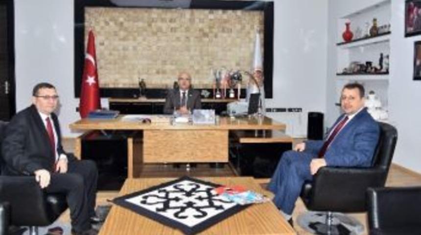 &Ouml;rsdemir&rsquo;den, Başkan &Ccedil;oban&rsquo;a Ziyaret