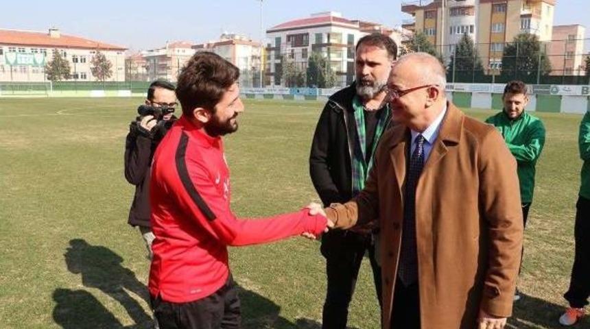 Manisa B&uuml;y&uuml;kşehir Belediyespor'a Başkan Morali