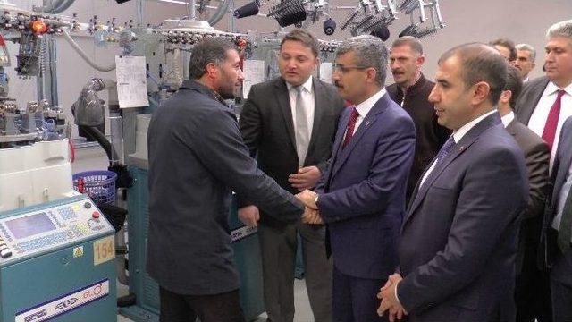 Sgk Başkanı Bağlı, Fabrika İş&ccedil;ileriyle Bir Araya Geldi 1