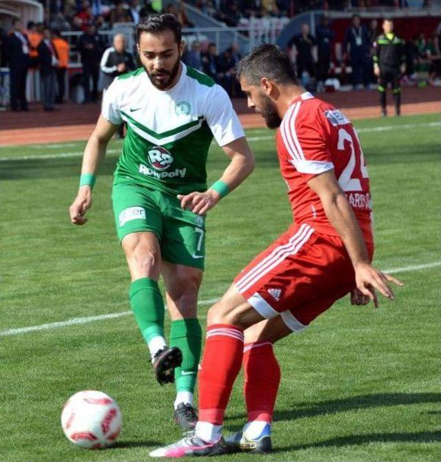 Kahramanmaraşspor-Sivas Belediyespor: 1-1