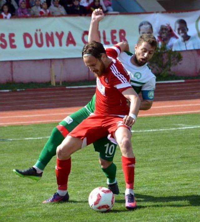 Kahramanmaraşspor-Sivas Belediyespor: 1-1