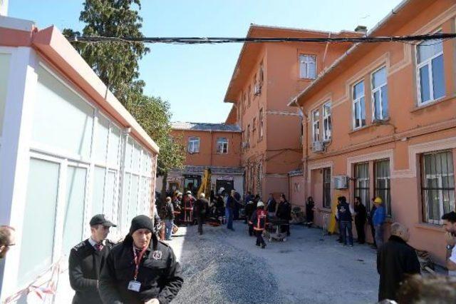 Hastanenin Kanalizasyon &Ccedil;alışmasında G&ouml;&ccedil;&uuml;k 1