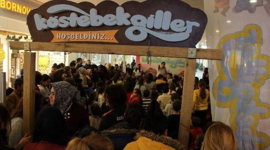 &Ccedil;ocuklar K&ouml;stebekgiller&rsquo;le Eğlendi