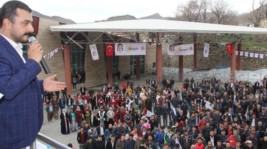 Chp Hakkari&rsquo;de Miting D&uuml;zenledi