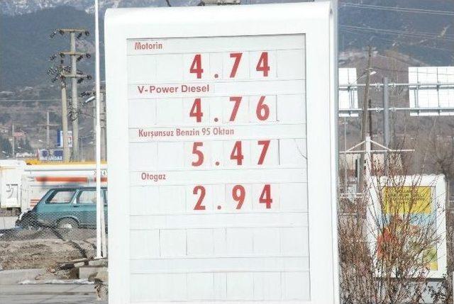 Bu Kentte Lpg 2,83 Lira