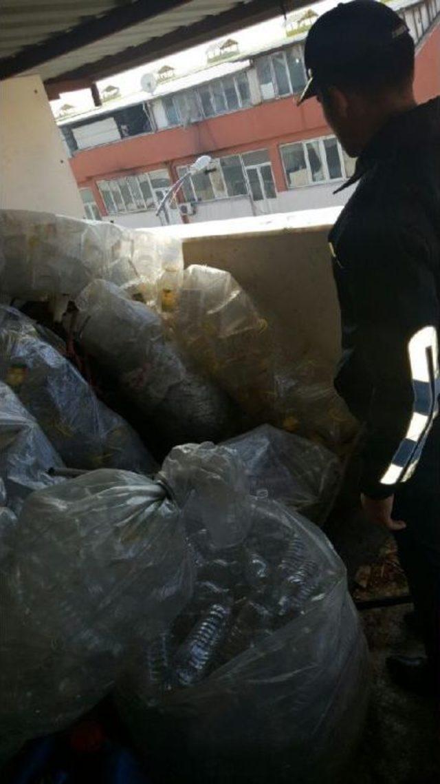 Gaziantep'te 2 Ton 280 Kilo Kaçak Zetinyağı Ele Geçti