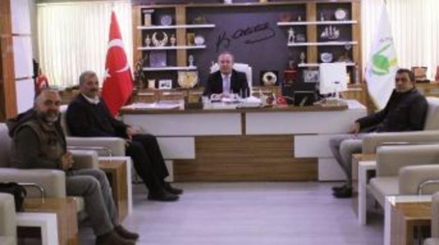 &Ccedil;orum Yağmur Damlası Derneği&rsquo;nden Şahiner&rsquo;e Ziyaret