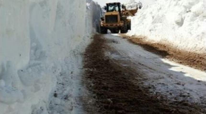 Başkale&rsquo;de Yollu Kapalı Olan Mahalleler Ulaşıma A&ccedil;ıldı.