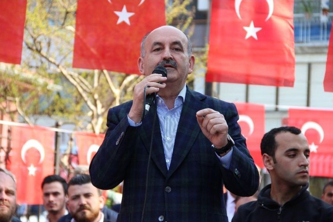 Bakan M&uuml;ezzinoğlu&rsquo;na Coşkulu Karşılama