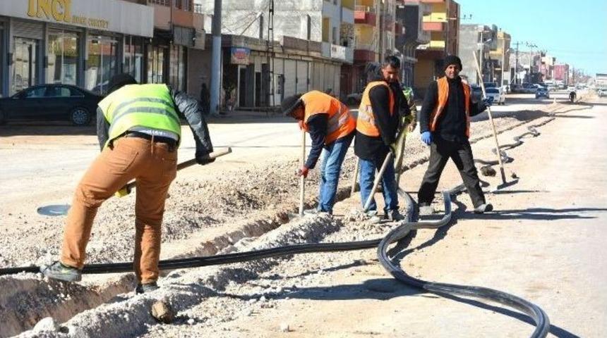 Ceylanpınar&rsquo;da Kent G&uuml;venlik Sistemi Kurulumunda Sona Yaklaşılıyor