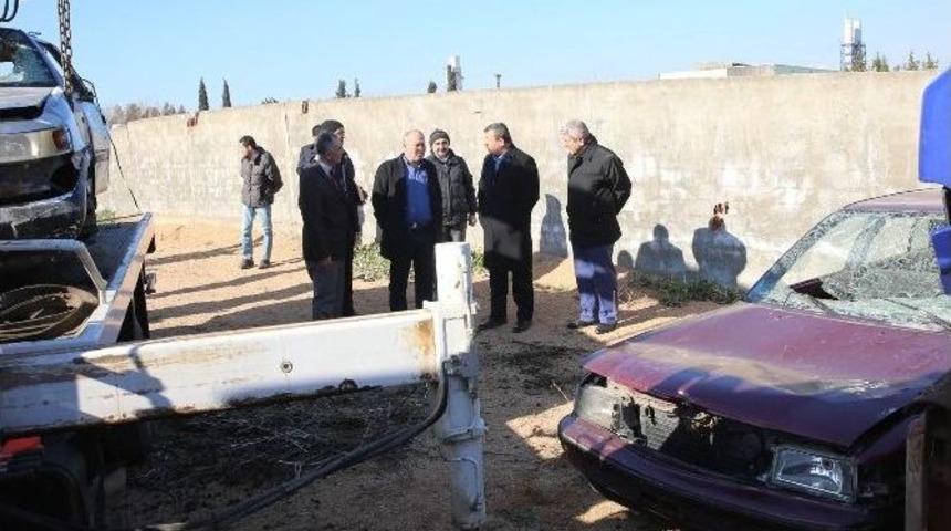 Başkan Karabacak, Katı Atık Tesislerini Ziyaret Etti