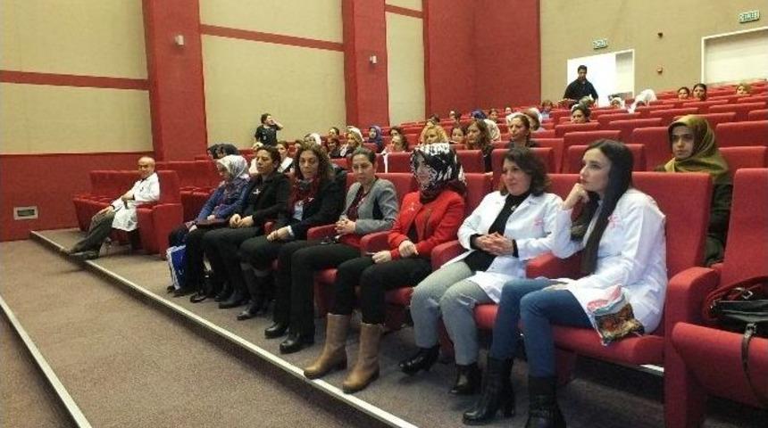 Sağlık &Ccedil;alışanlarına, Kanser Konulu Bilgilendirme Toplantısı