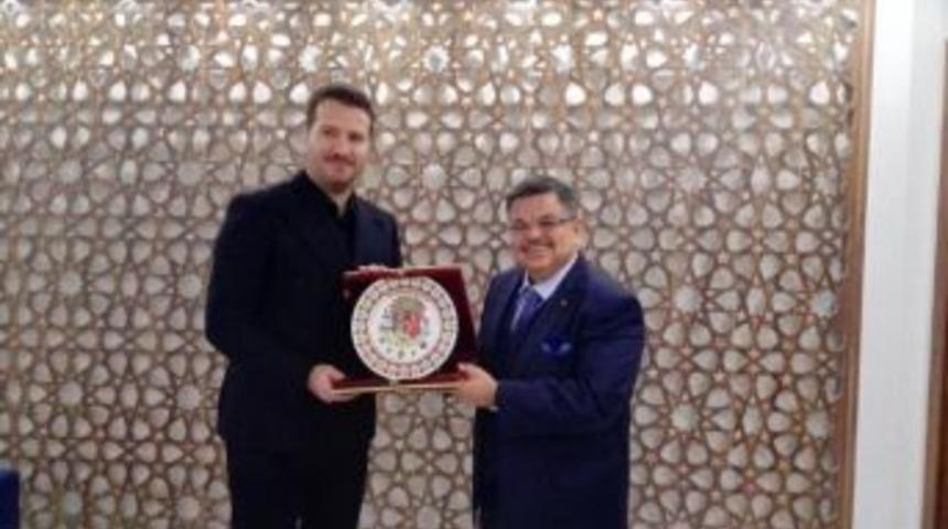 Başkan Yağcı&rsquo;dan Diriliş Ertuğrul Senaristi Bozdağ&rsquo;a Ziyaret