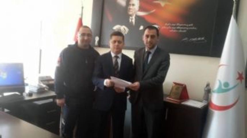 Sağlık-sen Şubesinden Anlamlı İstek