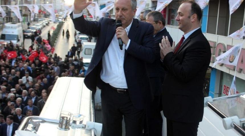 Muharrem İnce Bafra&rsquo;da Konuştu