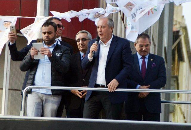 Muharrem İnce Bafra’da Konuştu