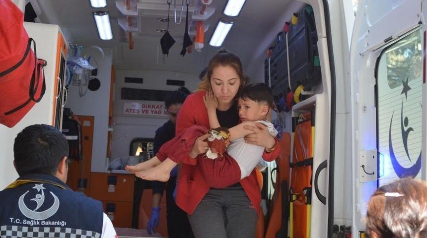 5 Yaşındaki &Ccedil;ocuğa &Ccedil;arpıp Ka&ccedil;tı