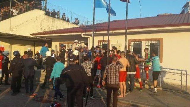 Bilecikspor'un Şampiyon Olduğu Maçta Kavga