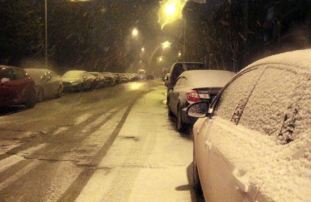 Erzurum&rsquo;a Nisan Karı 3