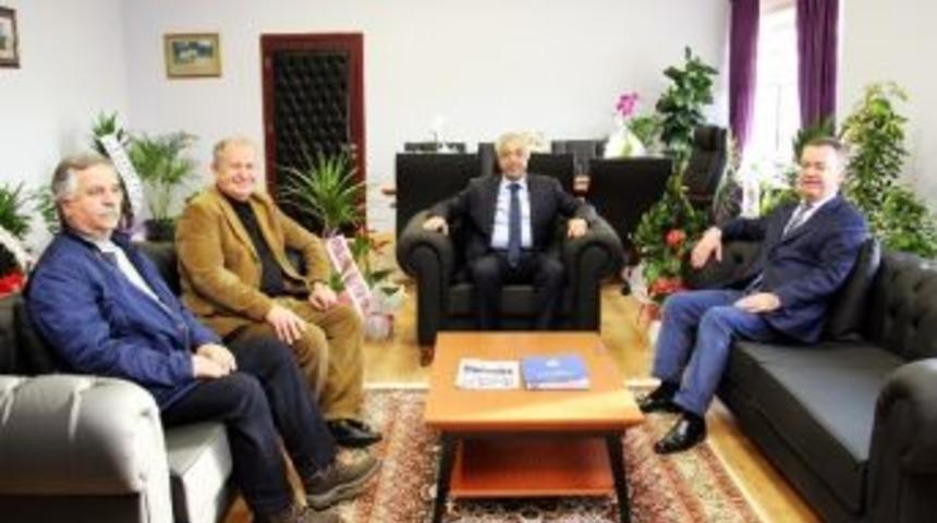 Kırklareli Tso&rsquo;dan Rekt&ouml;r Şeng&ouml;r&uuml;r&rsquo;e &ldquo;hayırlı Olsun&rdquo; Ziyareti