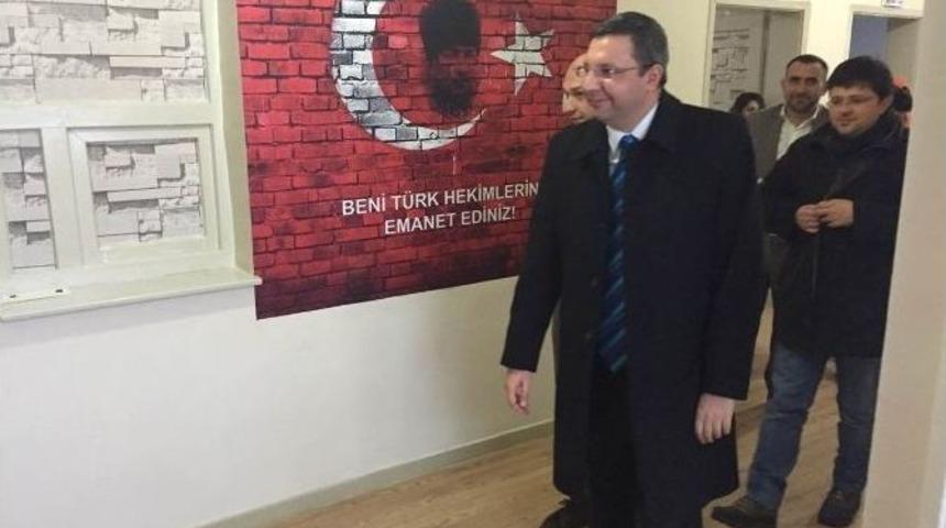 Kaymakam &Ouml;zderin, Toplum Sağlığı Merkezini Ziyaret Etti