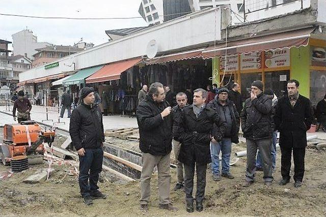 Akçakoca Merkez Cami Güzelleştirme Projesi İlerliyor