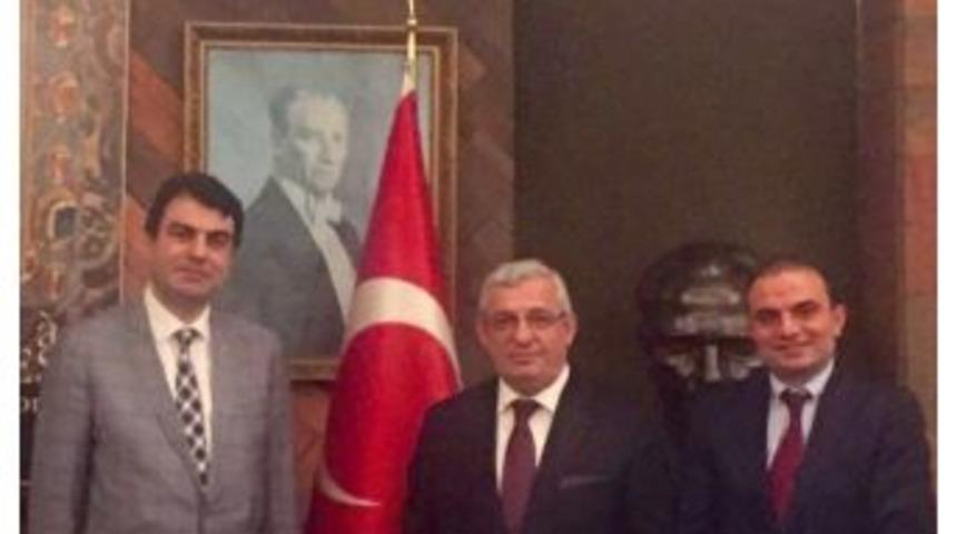 Erzurum Barosu Genel Sekreteri Şenpolat, Paris B&uuml;y&uuml;kel&ccedil;isini Ziyaret Etti