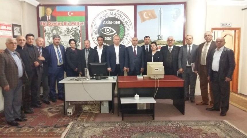 Başkonsolos Guliyev Asimder&rsquo;i Ziyaret Etti