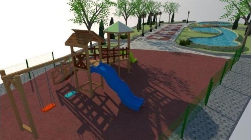 Hacısarraf Mahallesi &Ccedil;ocuk Parkına Kavuşuyor