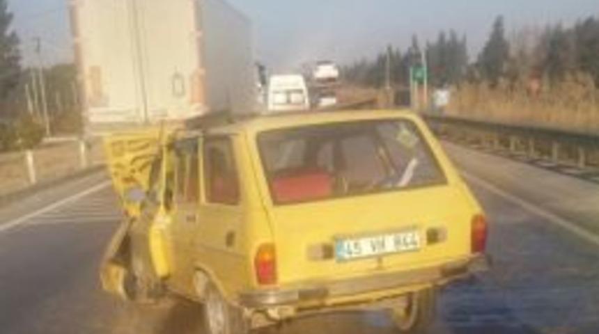 Manisa&rsquo;da Trafik Kazası: 4 Yaralı