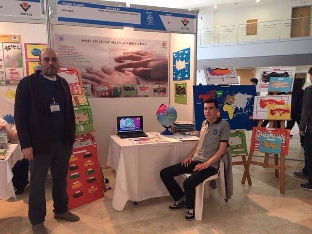 G&ouml;rme Engelli &Ouml;ğrenciden T&uuml;bitak Birinciliği 1