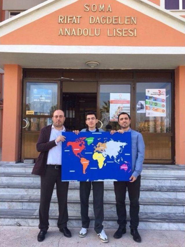 G&ouml;rme Engelli &Ouml;ğrenciden T&uuml;bitak Birinciliği 2