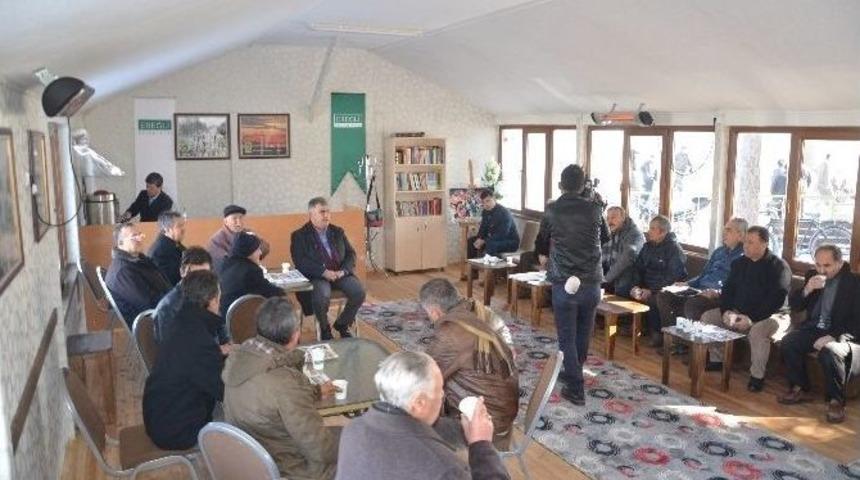 Ereğli’de Emekliler Kıraathanesi Açıldı