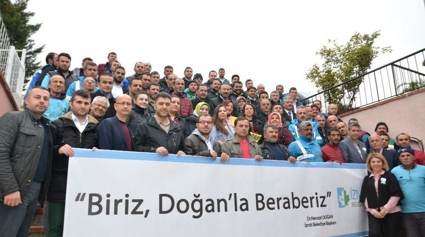 İzmit Belediyesi Personelleri &rsquo;iyi Ki Doğmuşuz" Dediler