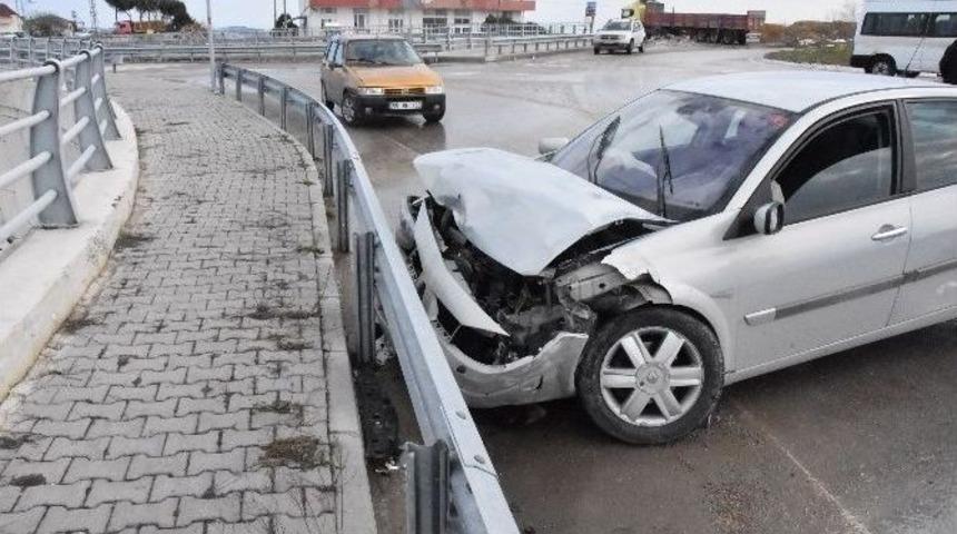 Sinop&rsquo;ta Maddi Hasarlı Kaza