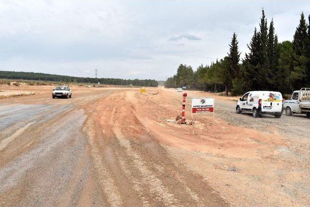 Kepez Belediyesi Kirişçiler Yolu’nda Çalışma Başlattı