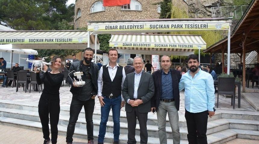 Dinar&rsquo;ın &Uuml;nl&uuml; T&uuml;rk&uuml;s&uuml;ne Klip &Ccedil;ekimi Yapıldı