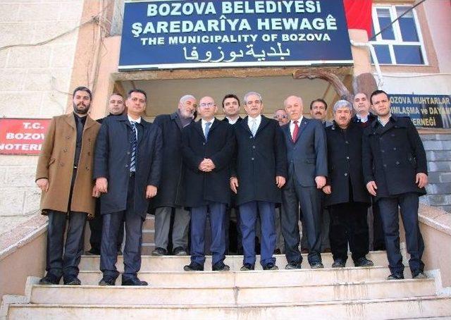 Haliliye Belediye Başkanı Demirkol’dan Bozova Ziyareti