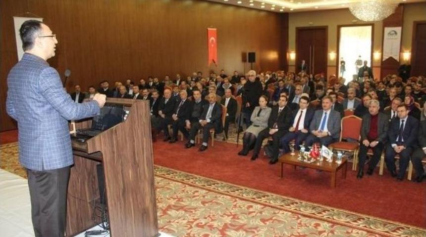 Malatya&rsquo;da &lsquo;lojistik Merkezi &Ccedil;alıştayı&rsquo; D&uuml;zenlendi