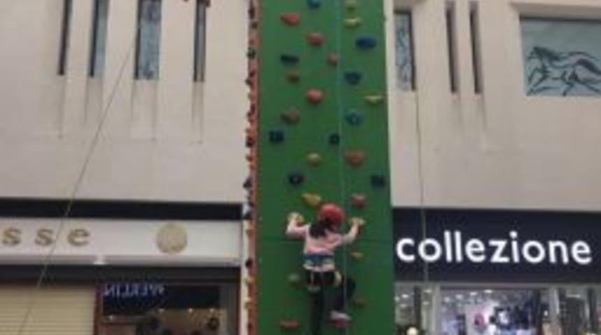 Forum Kapadokya&rsquo;da &rsquo;tırmanma Duvarı&rsquo; Etkinliği D&uuml;zenleniyor