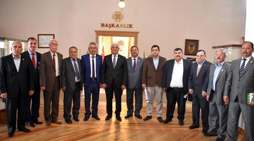 Ziraat Odaları&rsquo;ndan Başkan G&uuml;r&uuml;n&rsquo;e Ziyaret