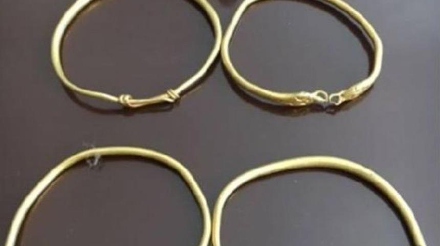 Tarihi Eser Ka&ccedil;ak&ccedil;ıları Su&ccedil;&uuml;st&uuml; Yakalandı