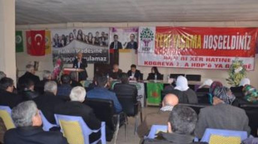 Y&uuml;ksekova&rsquo;da Hdp Kongresi