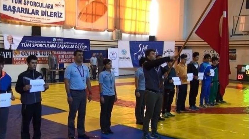 Tekirdağlı H&uuml;seyin Pehlivan 3. G&uuml;reş Şampiyonası Şampiyonları Belli Oldu