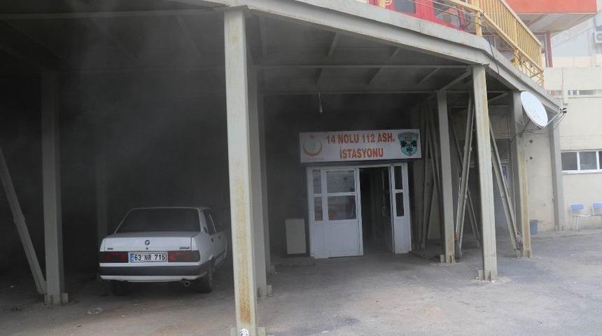 Dicle &Uuml;niveristesi Hastanesinde Yangın