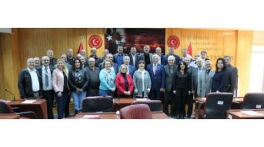 Muhtarlar Ve Ekademer Y&ouml;netimi Meclisi Ziyaret Etti